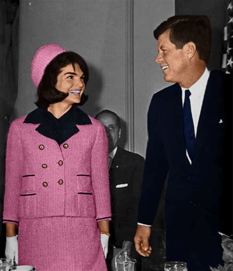 jacqueline kennedy chanel suit|jackie kennedy's dress after assassination.